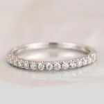 Picture of Gorgeous Halo Radiant Cut 3PC Wedding Ring Set For Women In Sterling Silver