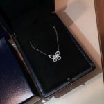 Picture of Elegant Butterfly Design Pendant Necklace In Sterling Silver