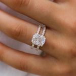 Picture of Unique Design 3.5 Carat Cushion Cut Women's Engagement Ring In Sterling Silver