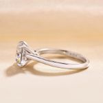 Picture of Sparkle Old European Cut Engagement Ring For Women In Sterling Silver