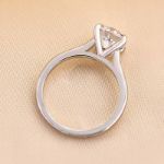 Picture of Sparkle Old European Cut Engagement Ring For Women In Sterling Silver