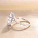 Picture of Fashion Marquise Cut Women's Engagement Ring In Sterling Silver