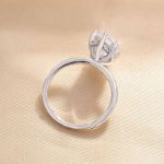 Picture of Fashion Marquise Cut Women's Engagement Ring In Sterling Silver