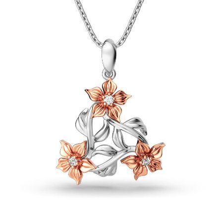 Bortwide Blossoming Necklace