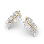 Bortwide "Feathers Appear When Angels Are Near" Sterling Silver Earrings