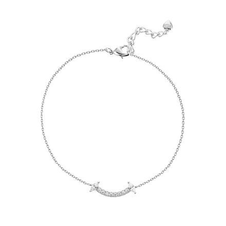 Bortwide "Shining Smile" Sterling Silver Bracelet