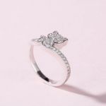 Bortwide Simple Cat Sterling Silver Ring