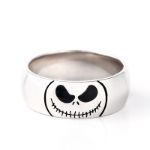 Bortwide "Magic of Love" Skull Sterling Silver Couple's Band Set