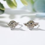 Bortwide "Baby Master" Sterling Silver Stud Earrings