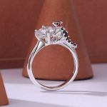 Bortwide Hug Me "Cute Ankylosaurus" Dinosaur Round Cut Sterling Silver Ring