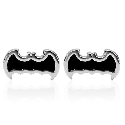 Bortwide Black Batman Inspired Copper Men's Cufflinks