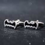 Bortwide Black Batman Inspired Copper Men's Cufflinks