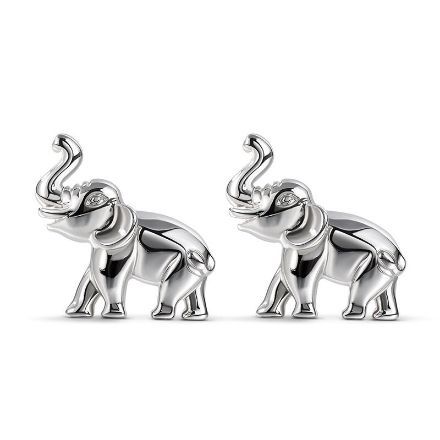 Bortwide Vintage Elephant Copper Men's Cufflinks