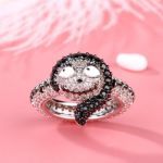 Bortwide "Rag Doll" Skull Design Sterling Silver Ring