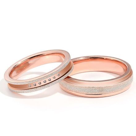 Bortwide "My Promise" Sterling Silver Couple Rings