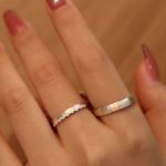 Bortwide "Endless Love" Sterling Silver Adjustable Couple Rings