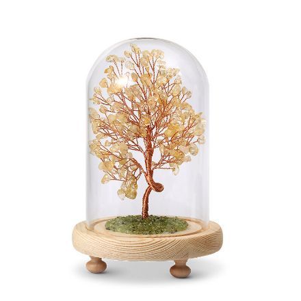 Bortwide "Wealth & Abundance" Natural Citrine Feng Shui Tree