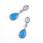 Bortwide Dreamlike Blue Opal Earrings