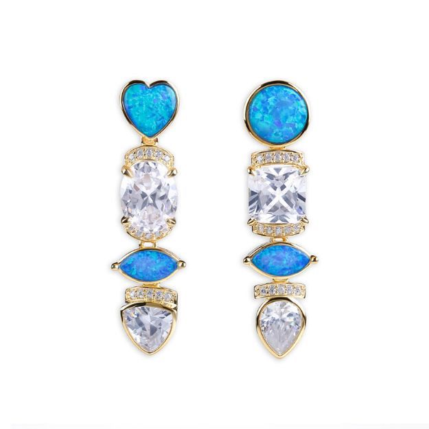 Bortwide Twinkle Twinkle Opal Earrings