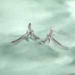 Bortwide "Life & Vitality" Dragonfly Sterling Silver Climber Earrings