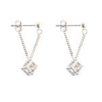 Bortwide Cubic Sterling Silver Earring Drops