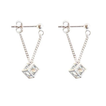 Bortwide Cubic Sterling Silver Earring Drops