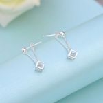 Bortwide Cubic Sterling Silver Earring Drops