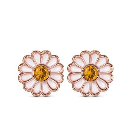 Bortwide "Small Daisy" Sterling Silver Children's Earrings