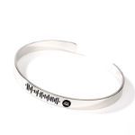 Bortwide Scannable Spotify Code Stainless Steel Bracelet