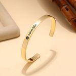 Bortwide Scannable Spotify Code Stainless Steel Bracelet