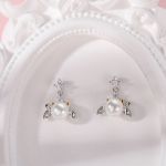 Bortwide "Little Demon" Cultured Pearl Sterling Silver Earrings