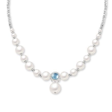 Bortwide "Extreme Harmony" Gradient Size Pearl Necklace