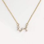 Bortwide Constellation Necklace With Stones Sterling Silver