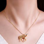 Bortwide Unicorn Personalized Sterling Silver Necklace