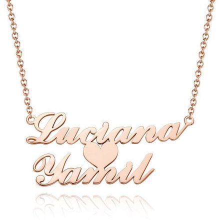 Bortwide "Always Remember" Personalized Name Necklace