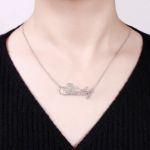 Bortwide "Be Your Own King" Personalized Sterling Silver Name Necklace