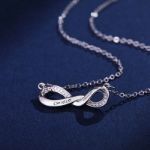 Bortwide "Can't Stop" Personalized Sterling Silver Necklace