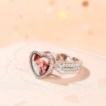 Bortwide "You Are Special" Sterling Silver Personalized Photo Ring
