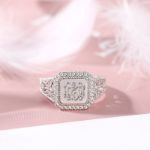 Bortwide "Be a Queen" Monogram Personalized Sterling Silver Ring