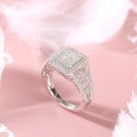 Bortwide "Be a Queen" Monogram Personalized Sterling Silver Ring