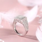 Bortwide "Be a Queen" Monogram Personalized Sterling Silver Ring