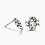 Bortwide "School of Fish" Sterling Silver Earrings