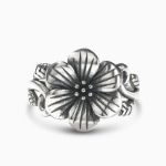 Bortwide "Exotic Flower" Sterling Silver Ring