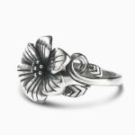 Bortwide "Exotic Flower" Sterling Silver Ring