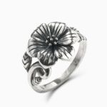 Bortwide "Exotic Flower" Sterling Silver Ring