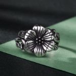 Bortwide "Exotic Flower" Sterling Silver Ring