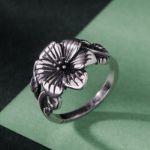 Bortwide "Exotic Flower" Sterling Silver Ring