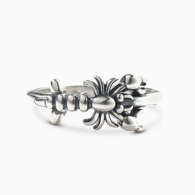 Bortwide "Sideways Lobster" Sterling Silver Ring