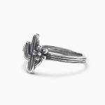 Bortwide "Desert Cactus" Flower Sterling Silver Ring