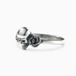 Bortwide "Skull and Roses" Sterling Silver Ring